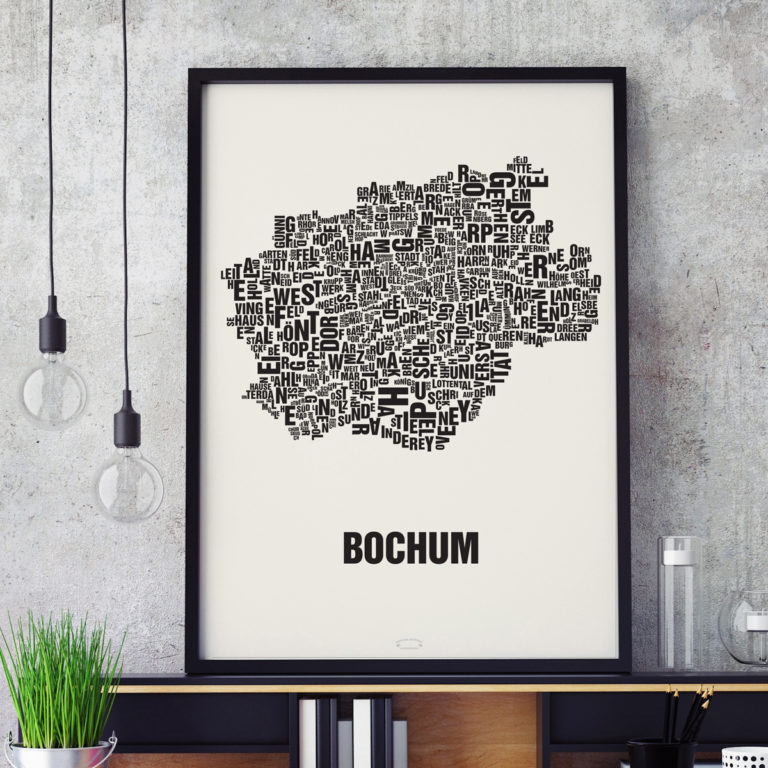 Buchstabenorte Bochum