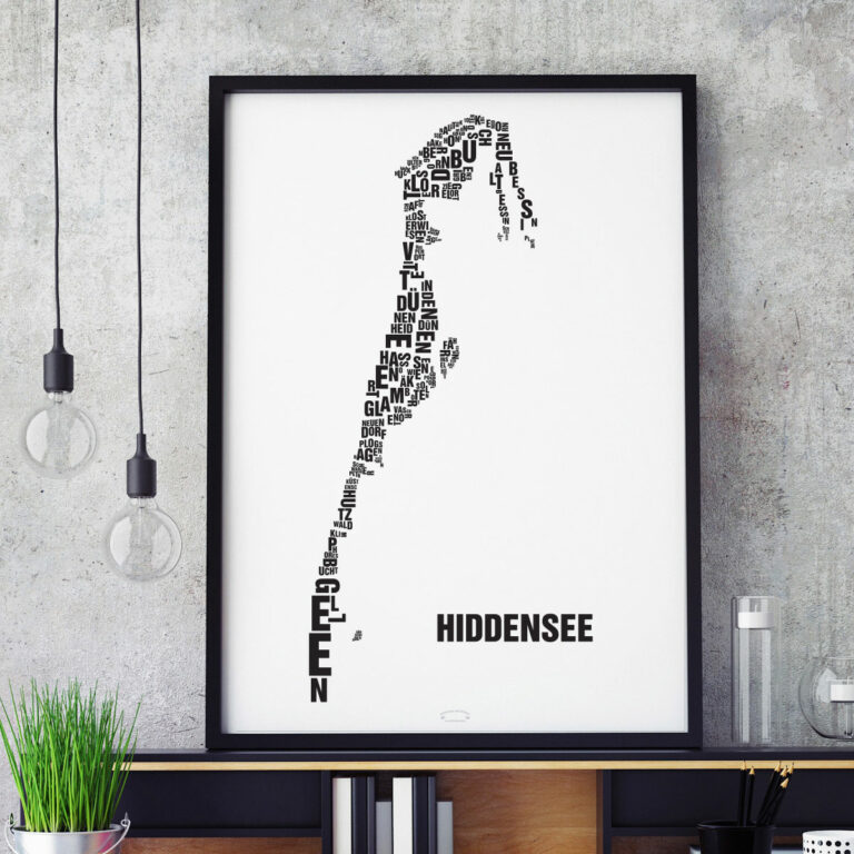 Buchstabenort Hiddensee