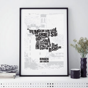 Buchstabenort Bingen/Rhein Mäuseturm