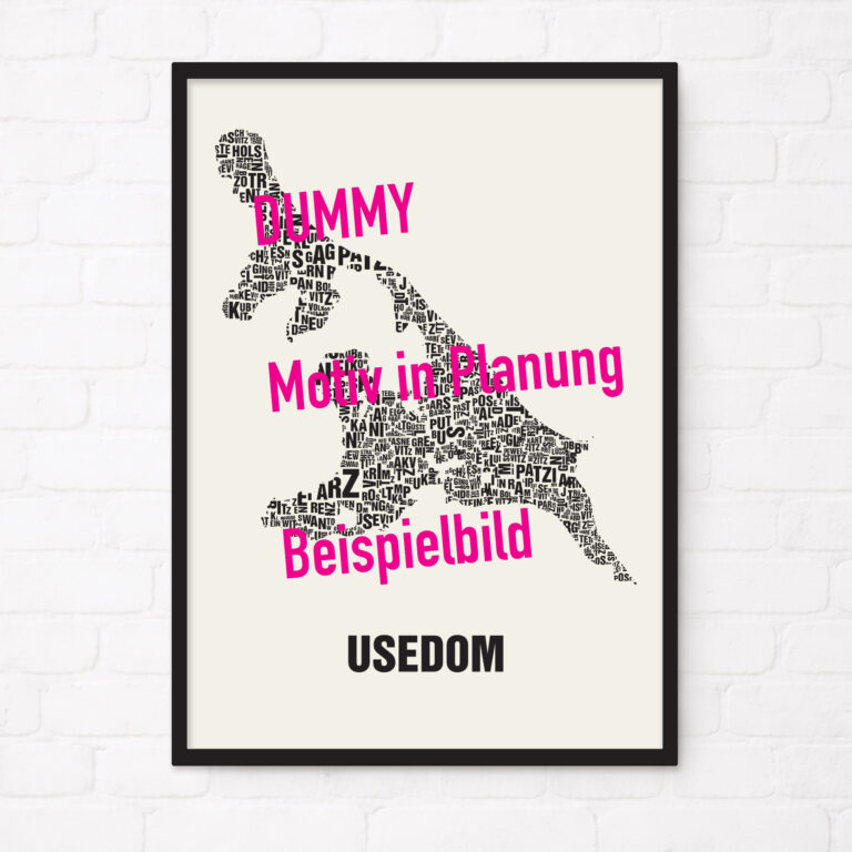 Usedom Buchstabenort Dummy